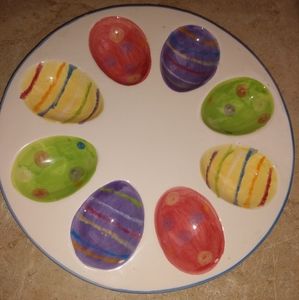 Easter Deviled Eggs Plate